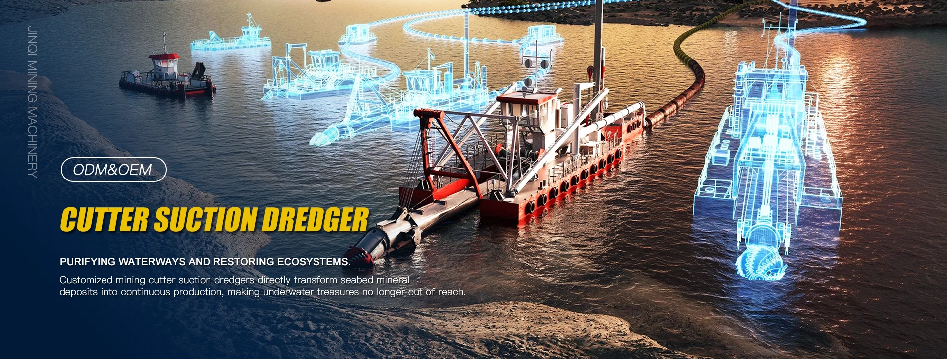 Framleiðandi gæða dýpkunarbúnaðar