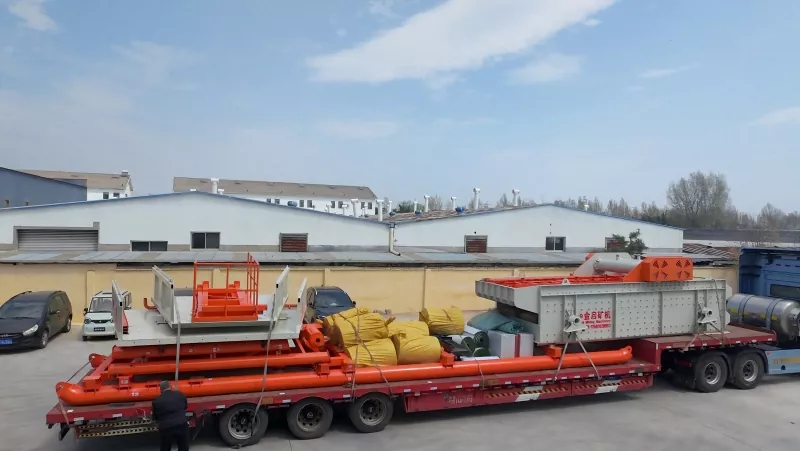 Endurtekin pöntun frá Mið-Asíu! Jinqi Gold Mining Screen Eining send